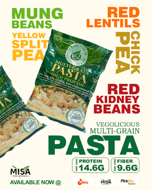 Vegolicious Multi-Grain "High Protein" Pasta 3 Packs Bundle - Image 6