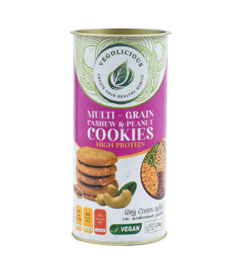 Vegolicious Multi-Grain Cashew&Peanut Cookies