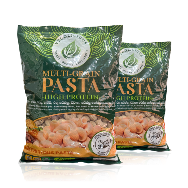 Vegolicious Multi-Grain "High Protein" Pasta 2 Packs Bundle