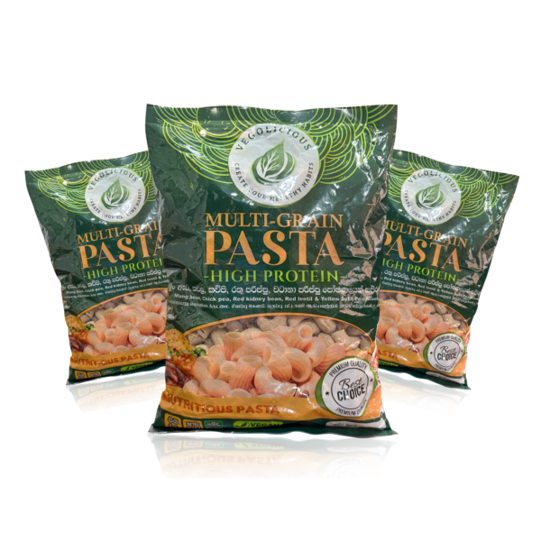 Vegolicious Multi-Grain "High Protein" Pasta 3 Packs Bundle
